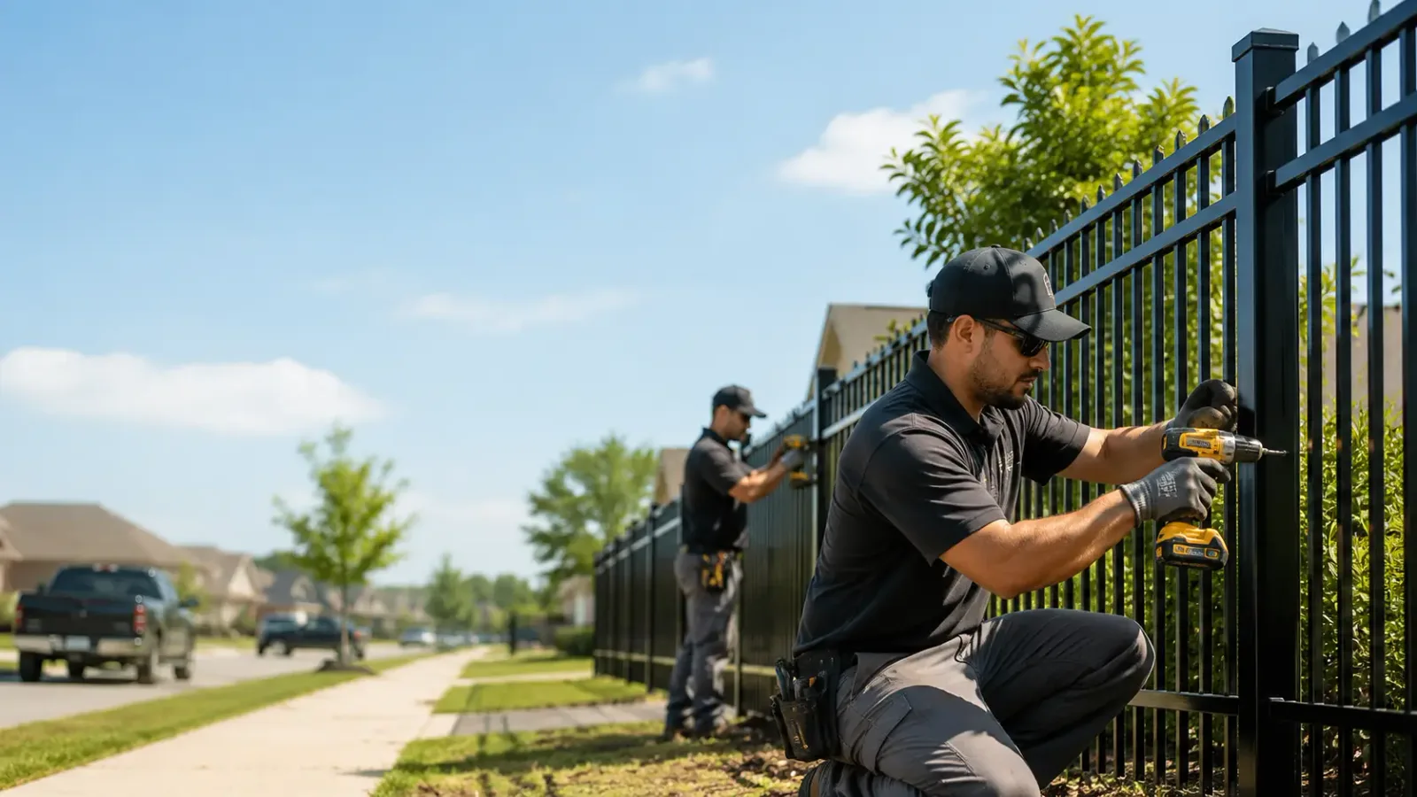 Metal Fence Installation in Shidler, OK